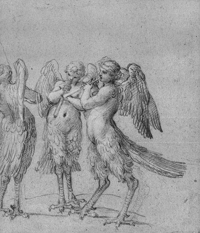 Ulysses and the Sirens by Annibale Carracci